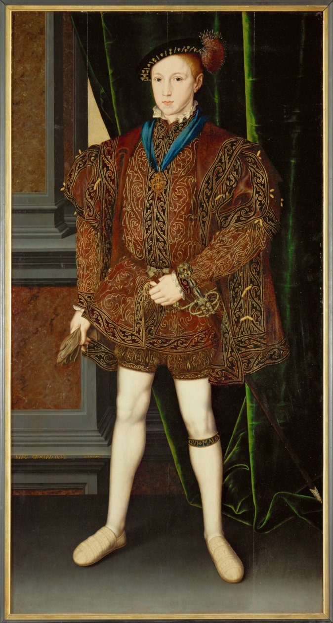 Edward VI, koning van Engeland ... door Guillaume Scrots