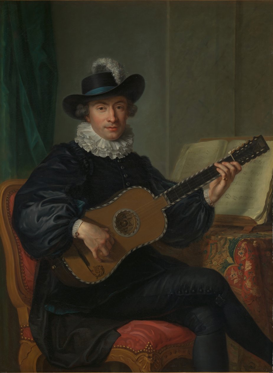Portret van Monsieur Aublet, ca. 1782 door Guillaume Voiriot