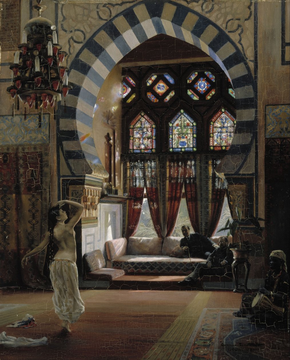 Almée, een Egyptische danseres door Gunnar Berndtson