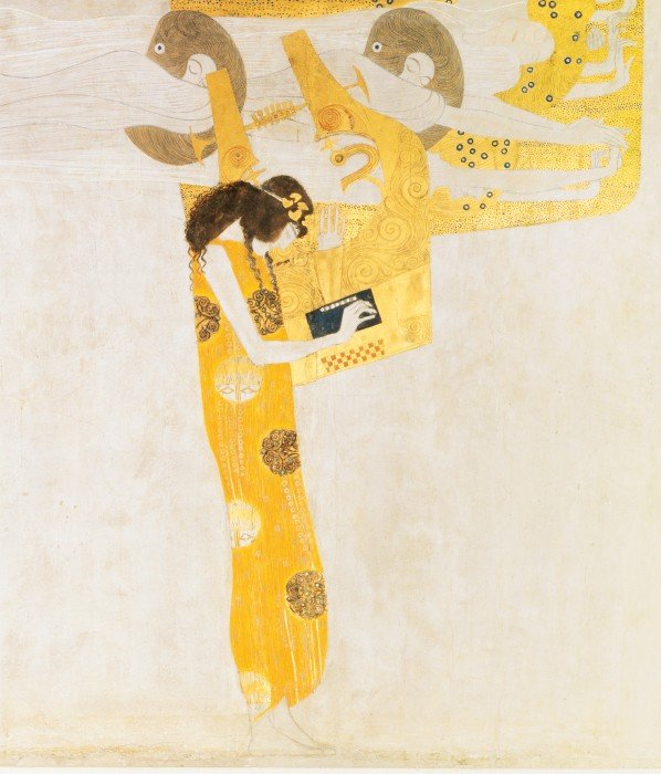 Genieën en Poëzie door Gustav Klimt