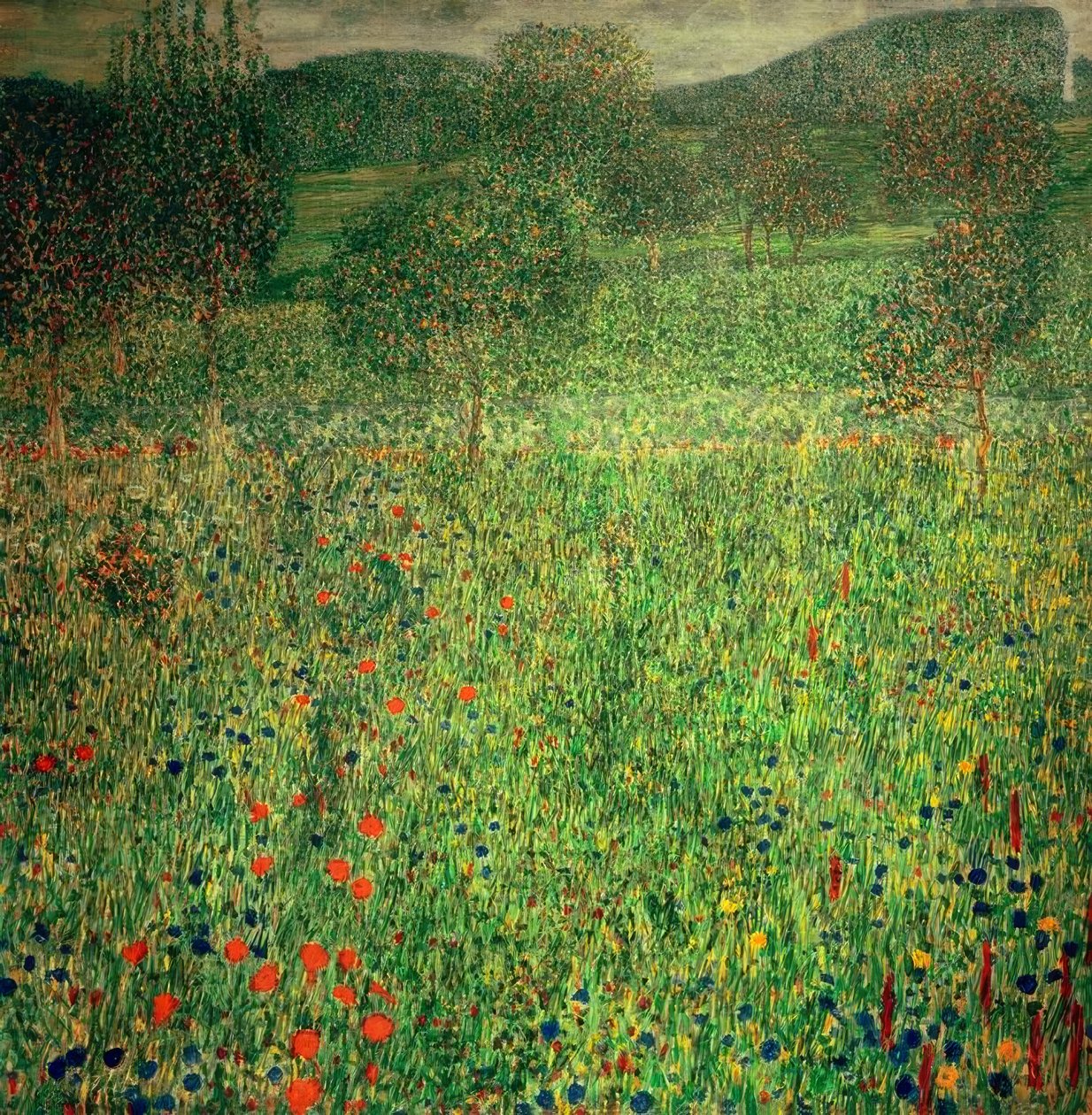 Tuinlandschap door Gustav Klimt
