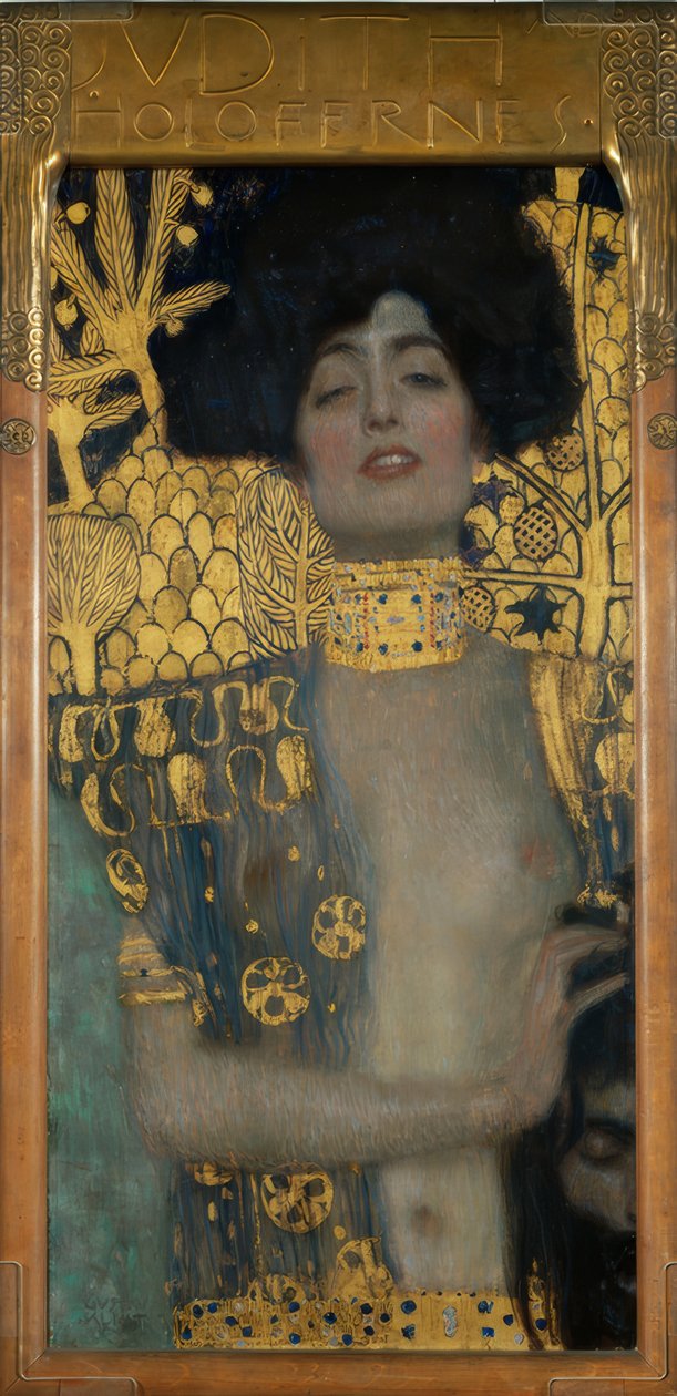 Judith met het hoofd van Holofernes door Gustav Klimt