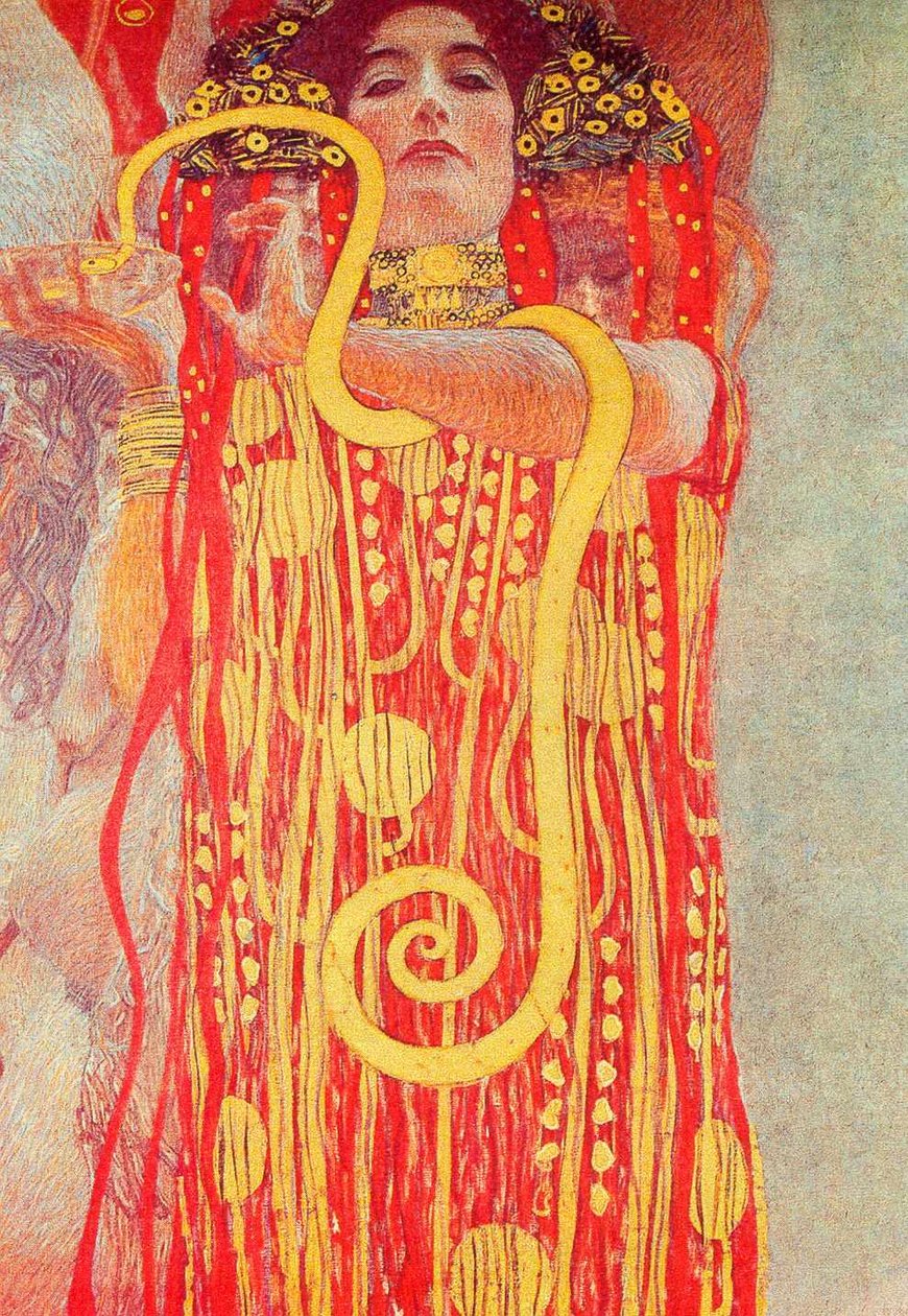 Medicina door Gustav Klimt