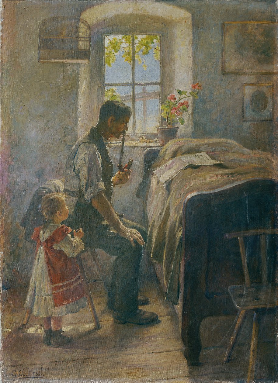 Feestelijke bijeenkomst door Gustav Adolf Hessl