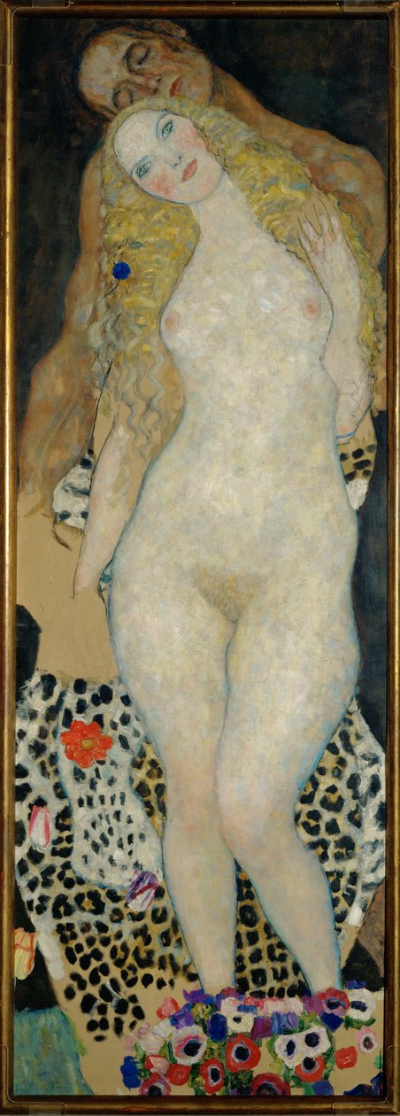 Adam en Eva door Gustav Klimt