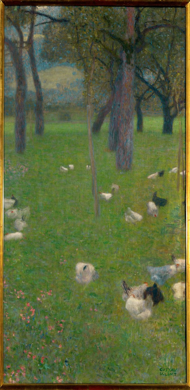 Na de regen door Gustav Klimt