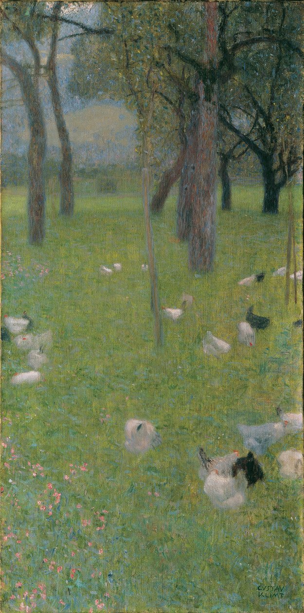 Na de regen door Gustav Klimt