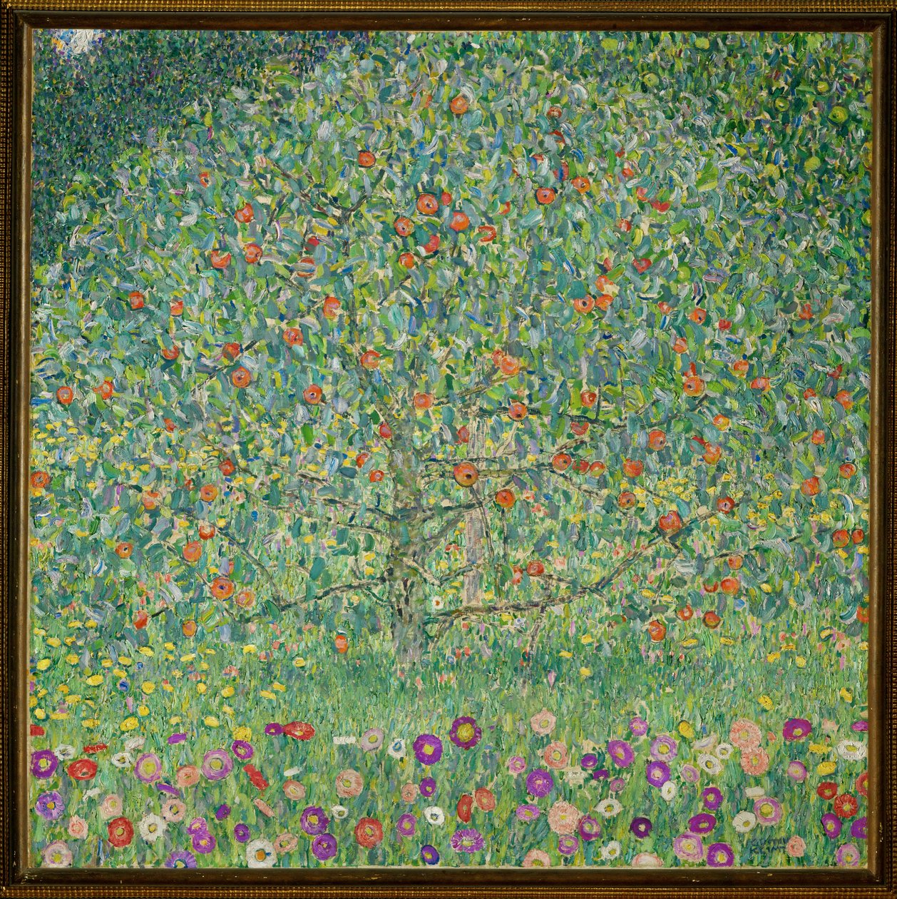 Appelboom I door Gustav Klimt