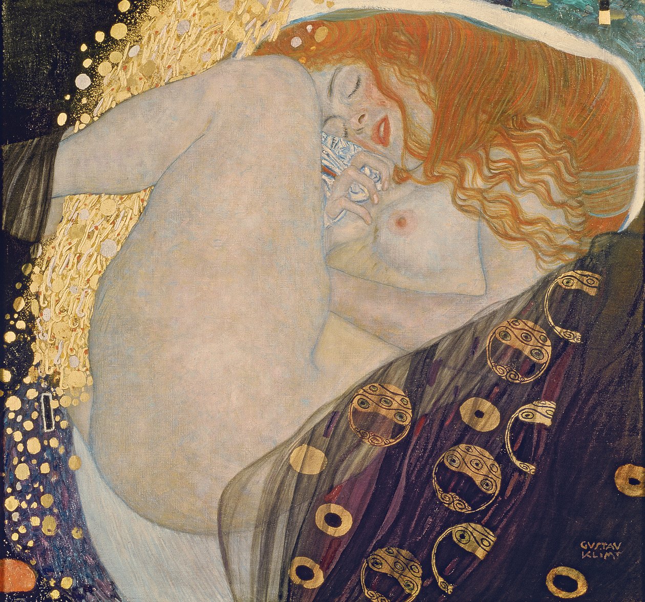 Danaë door Gustav Klimt