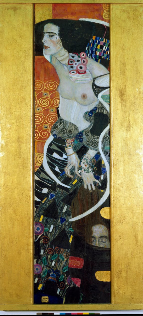 Judith II (Salome), met het hoofd van Holofernes door Gustav Klimt
