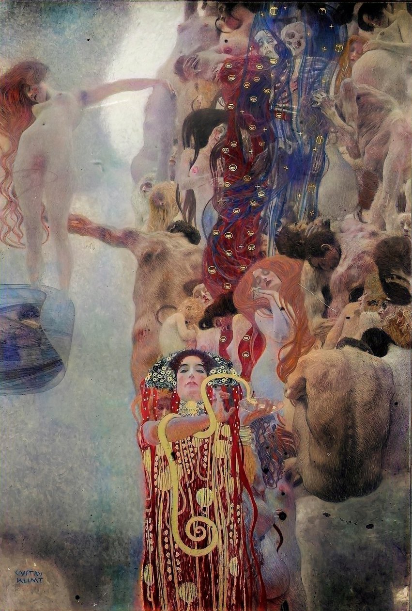 Geneeskunde door Gustav Klimt