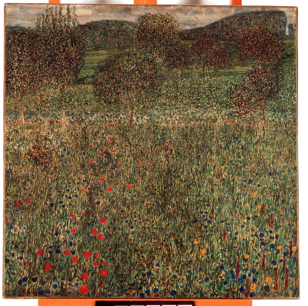 Boomgaard, ca. 1905 (olieverf op doek) door Gustav Klimt