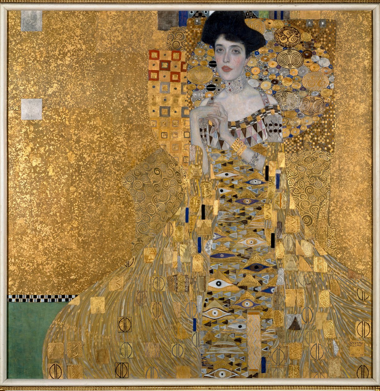 Portret van Adele Bloch-Bauer door Gustav Klimt