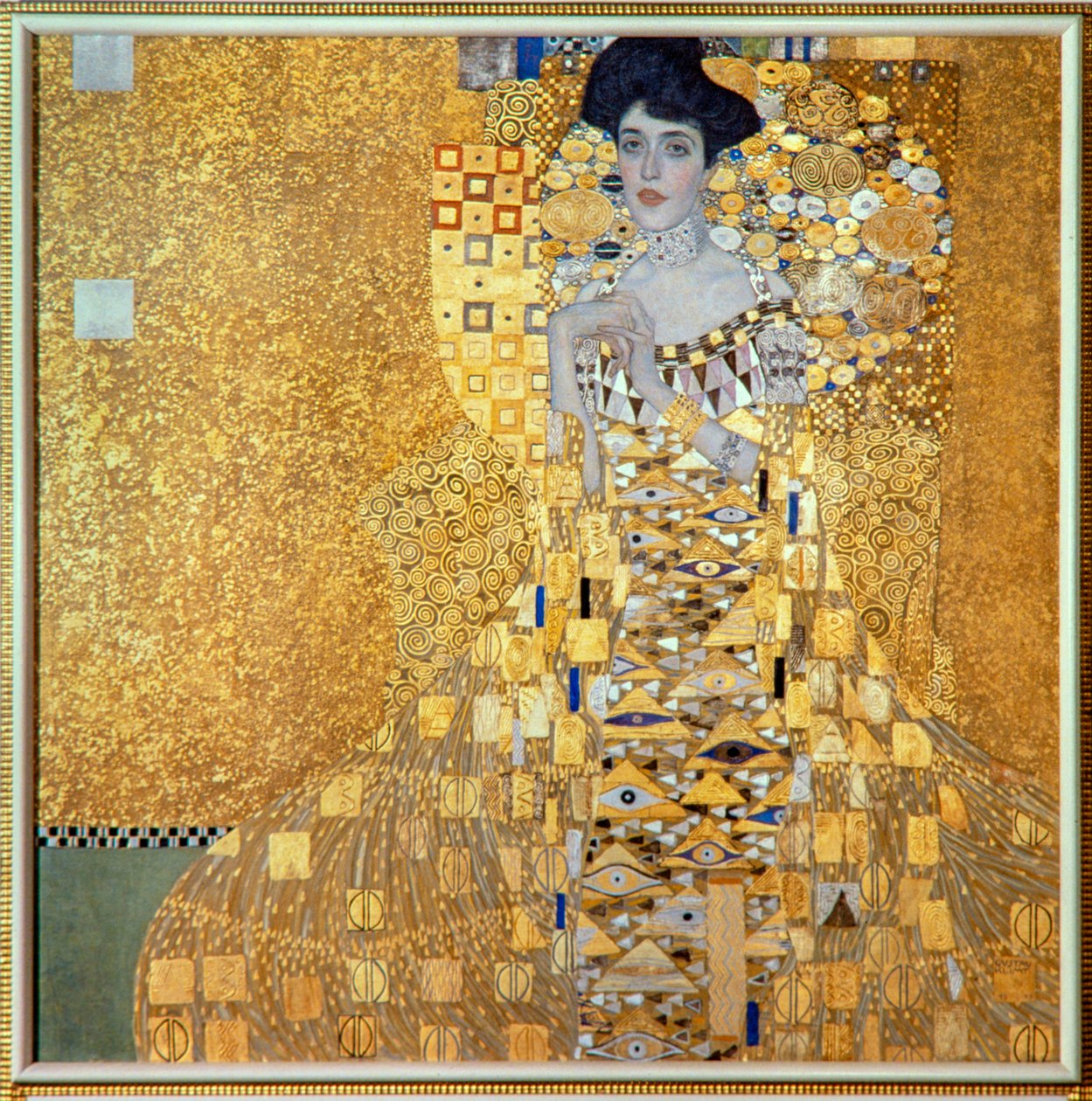 Portret van Adele Bloch-Bauer door Gustav Klimt