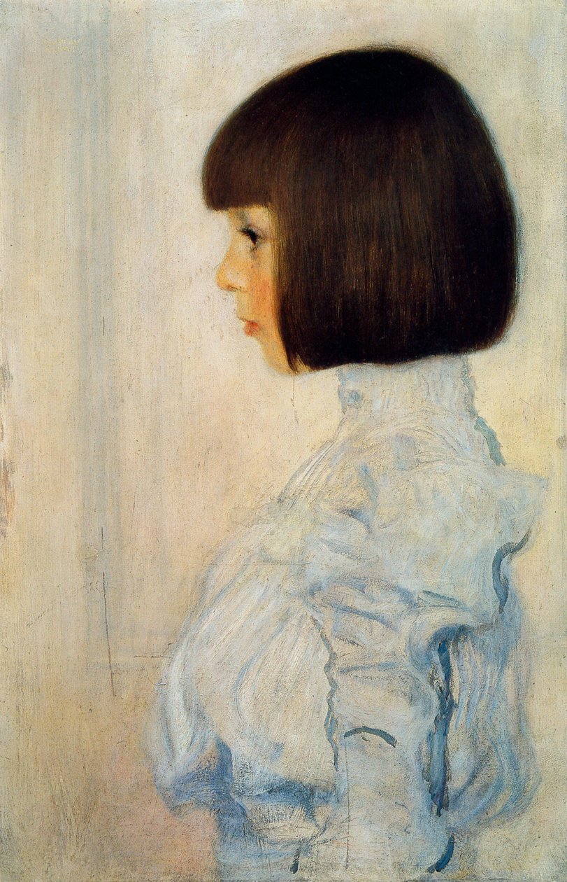 Portret van Helene Klimt, 1898 door Gustav Klimt