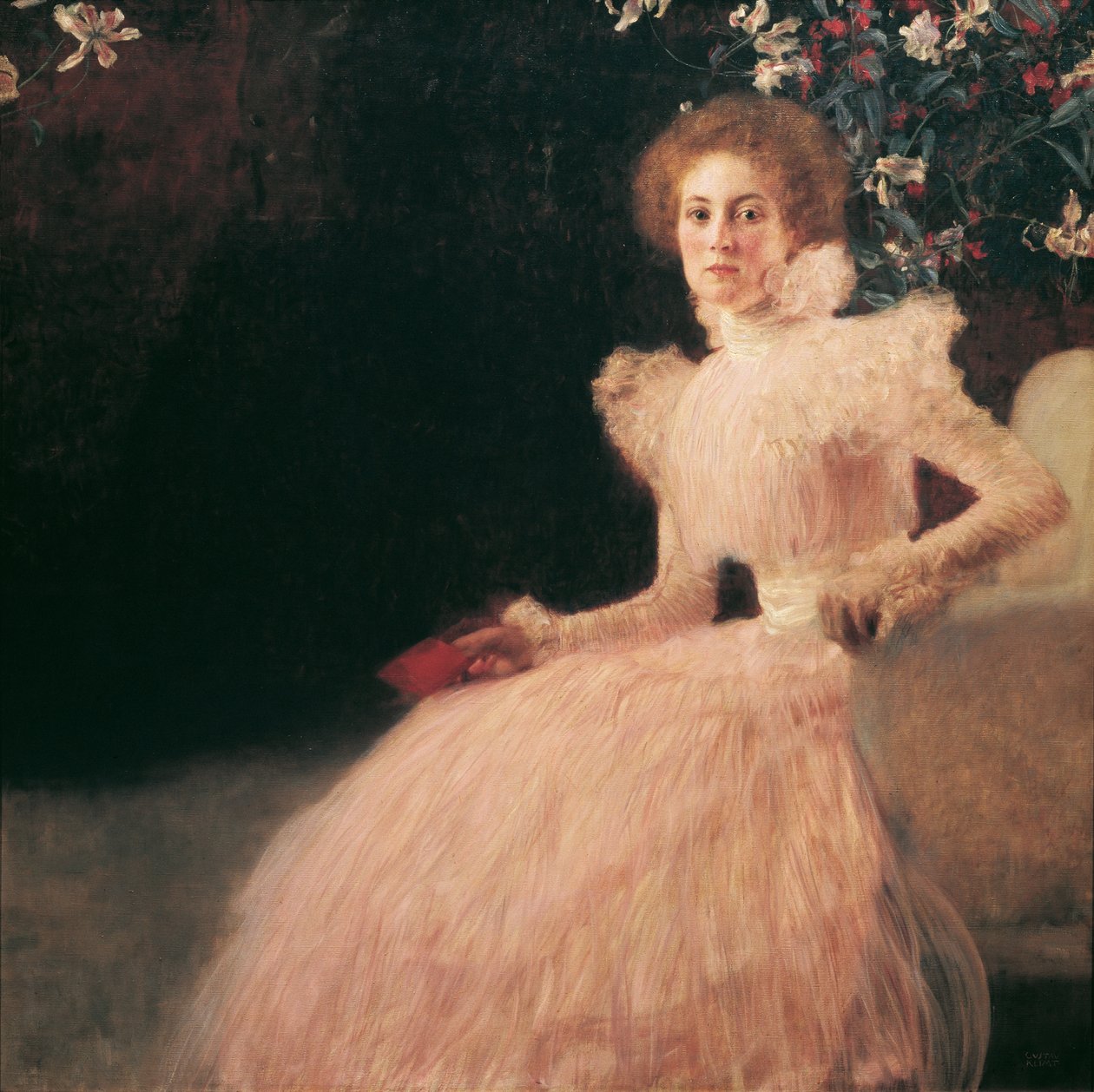 Portret van Sonja Knips, 1898 door Gustav Klimt