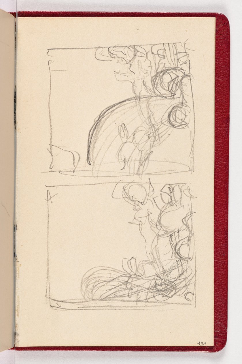 Pagina 131 door Gustav Klimt