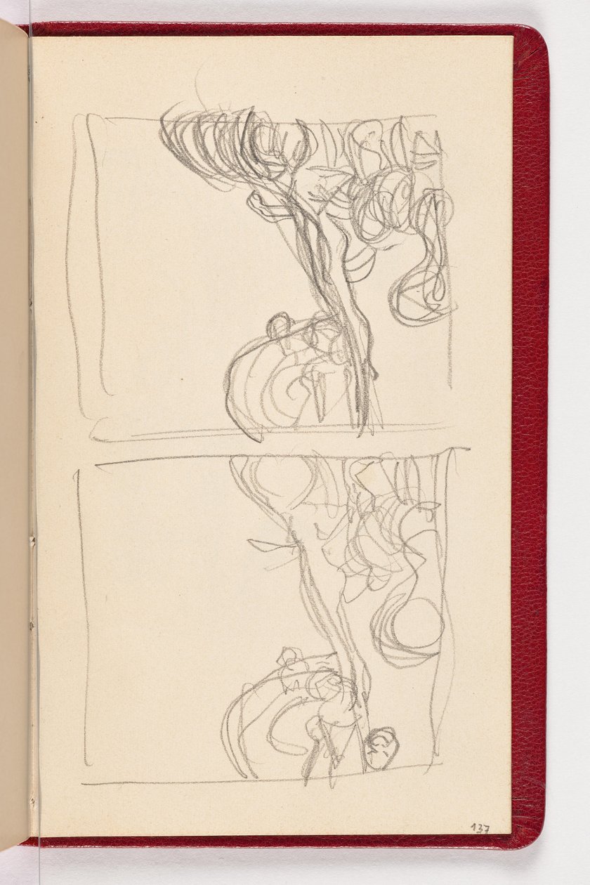 Pagina 137 door Gustav Klimt