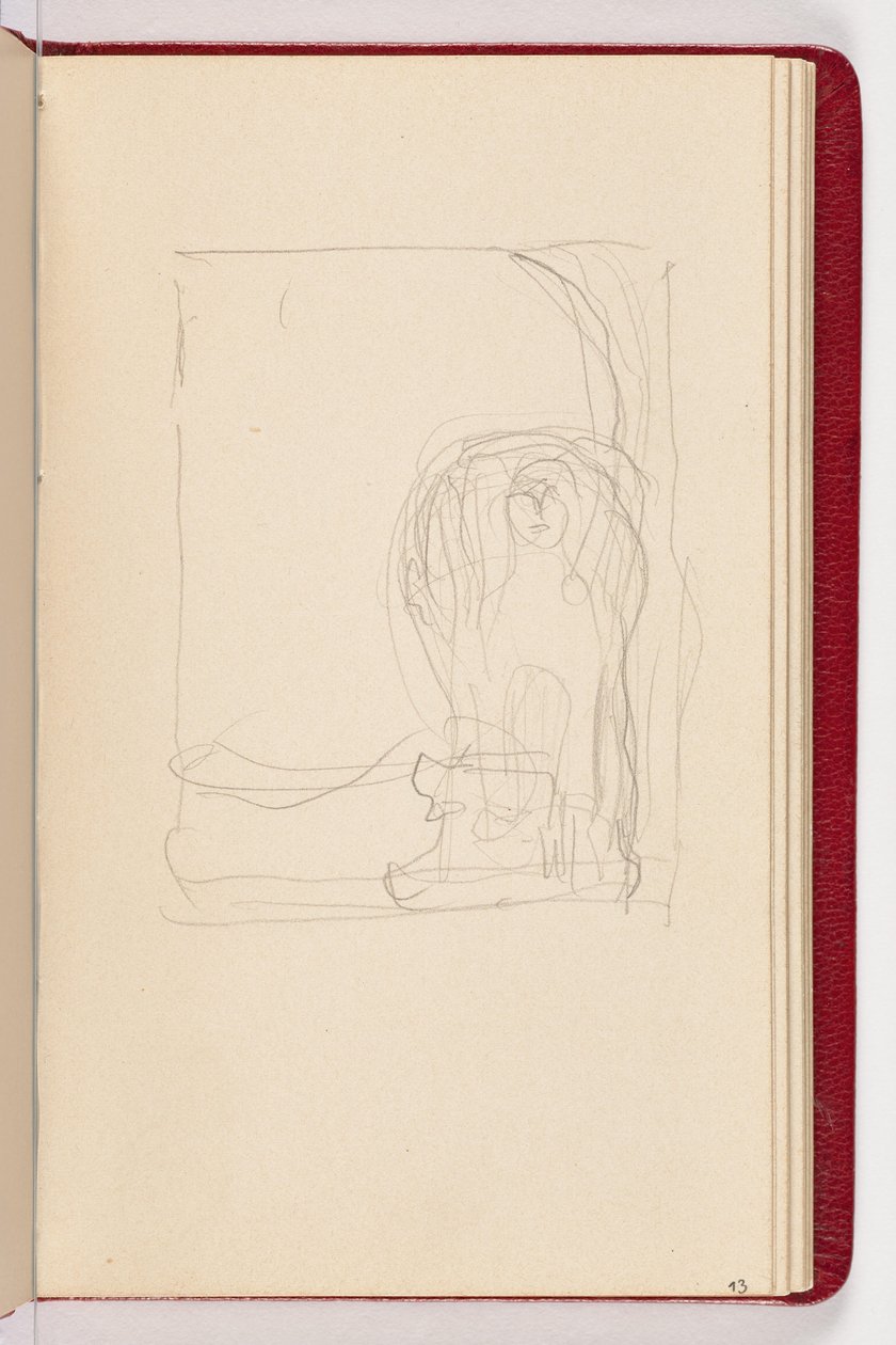 Pagina 13 door Gustav Klimt