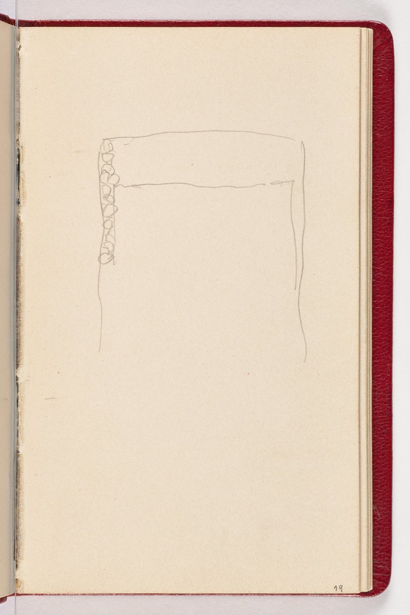Pagina 19 door Gustav Klimt