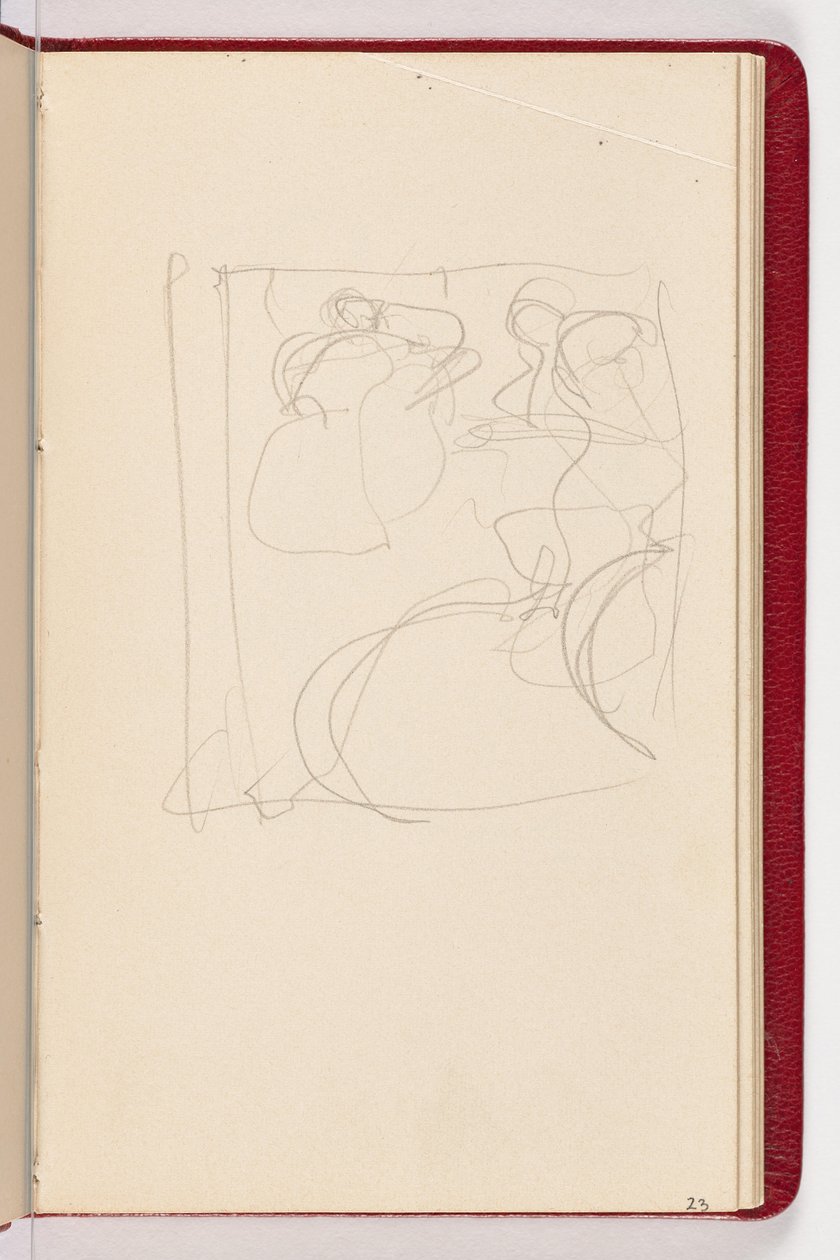 Pagina 23 door Gustav Klimt