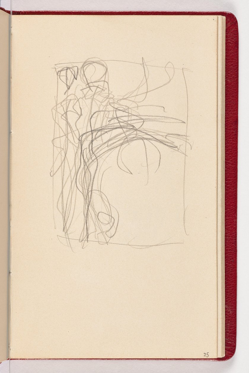 Pagina 25 door Gustav Klimt