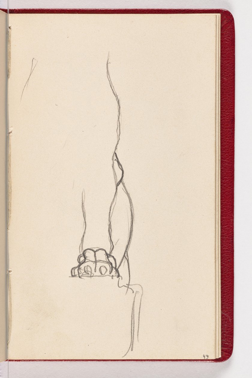 Pagina 49 door Gustav Klimt
