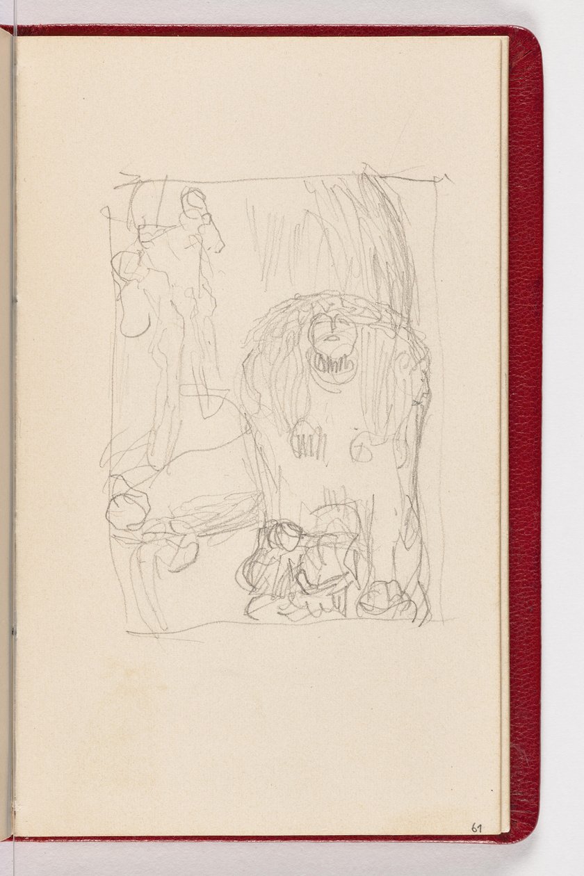 Pagina 61 door Gustav Klimt