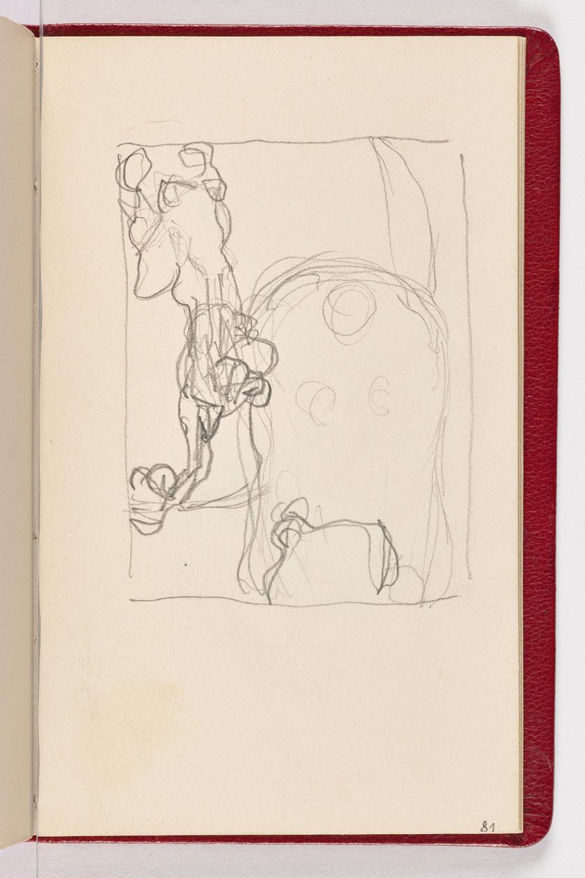 Pagina 81 door Gustav Klimt