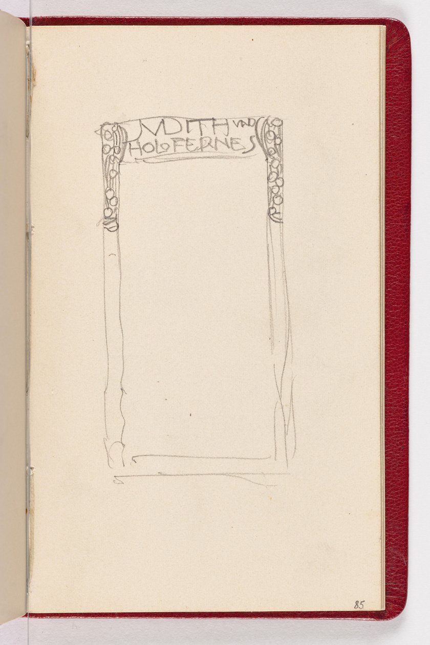 Pagina 85 door Gustav Klimt