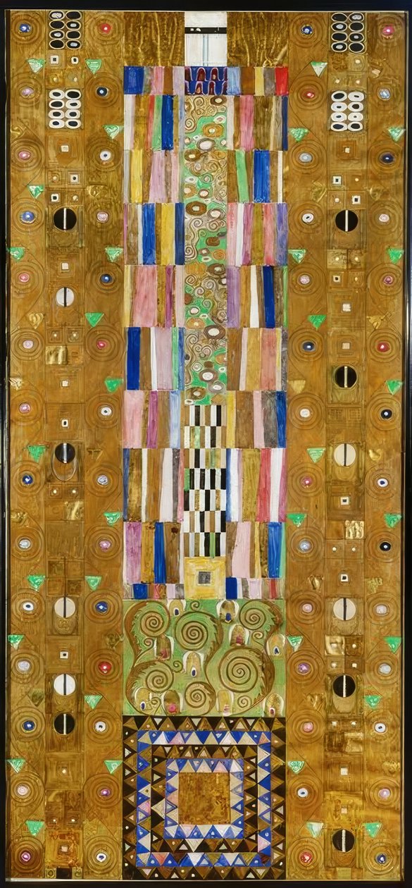 De ridder door Gustav Klimt