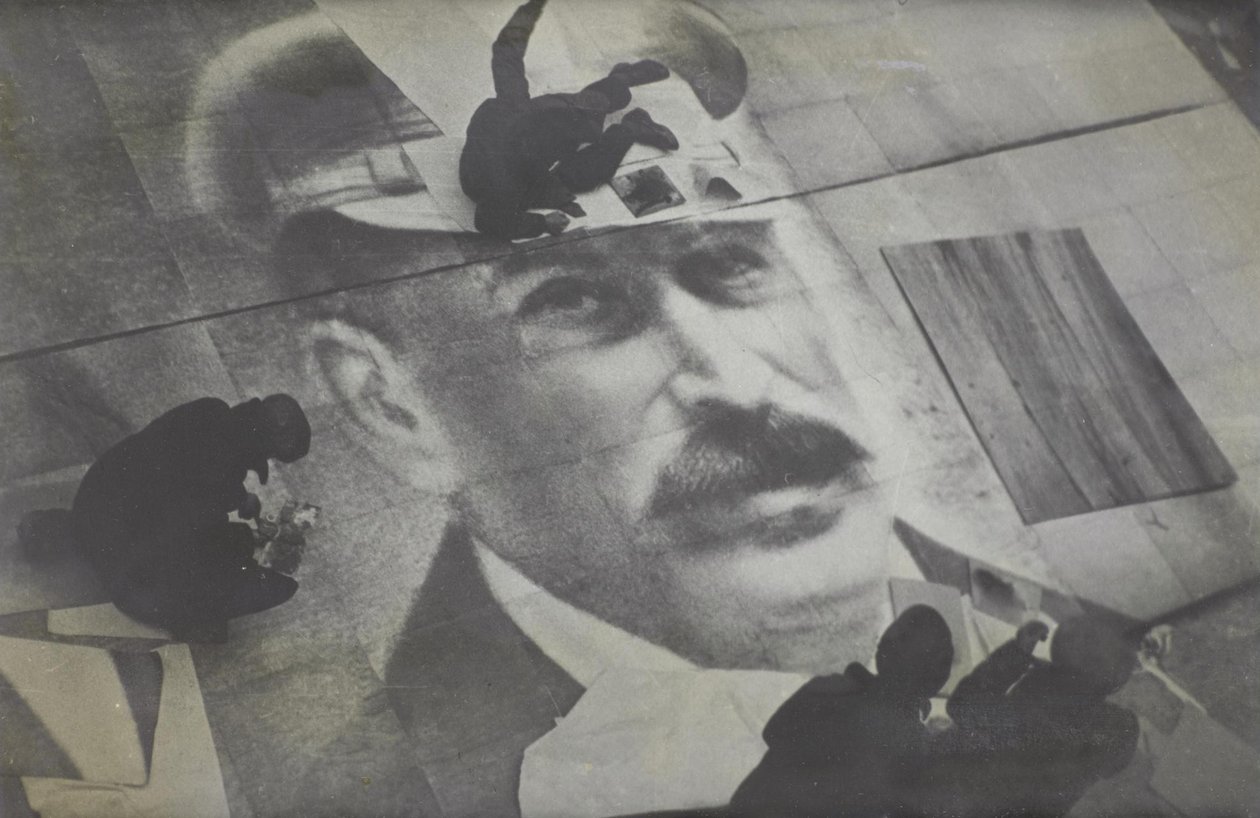 Portret, 1933 door Gustav Klutsis