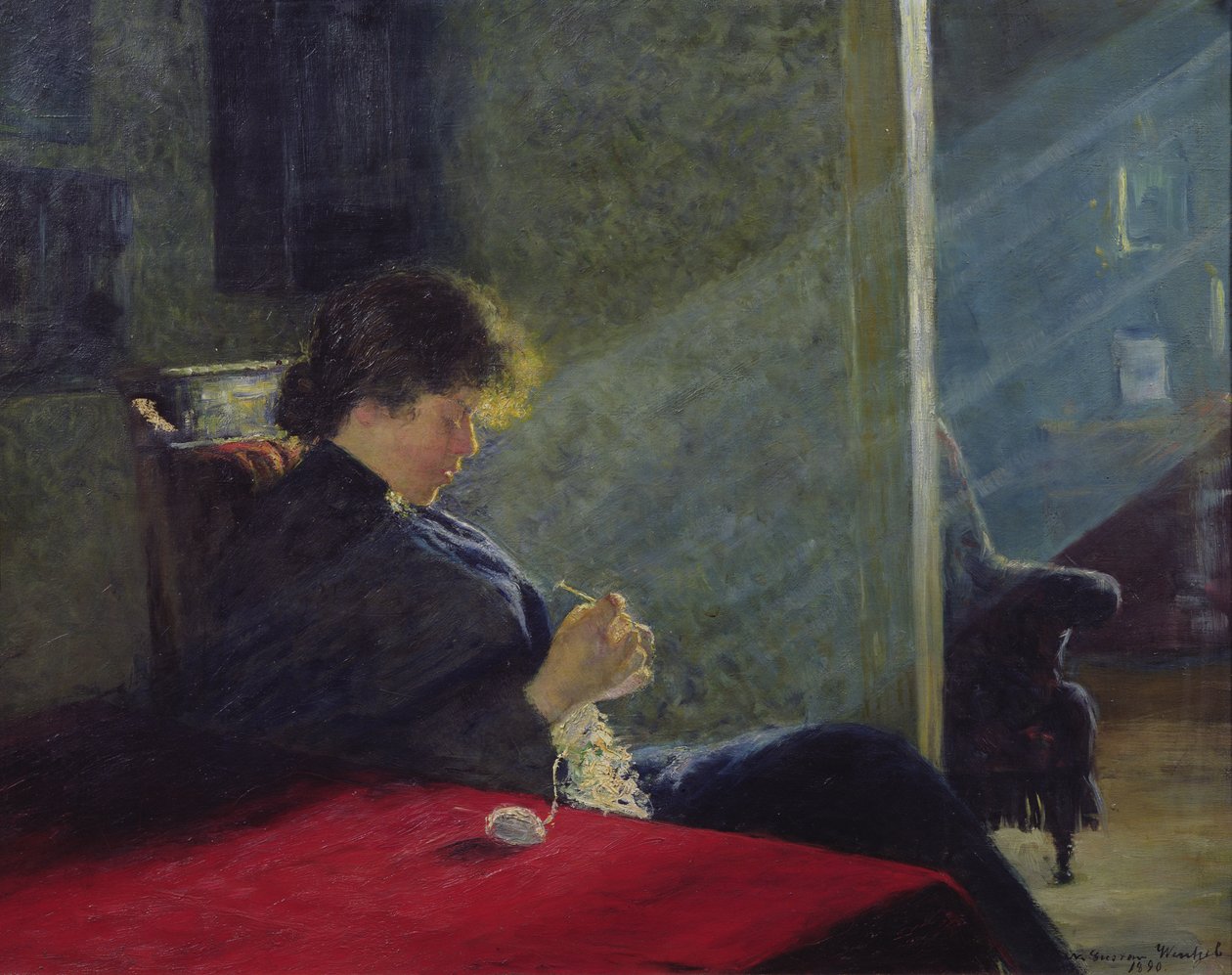 Zonnestraal door Gustav Wentzel