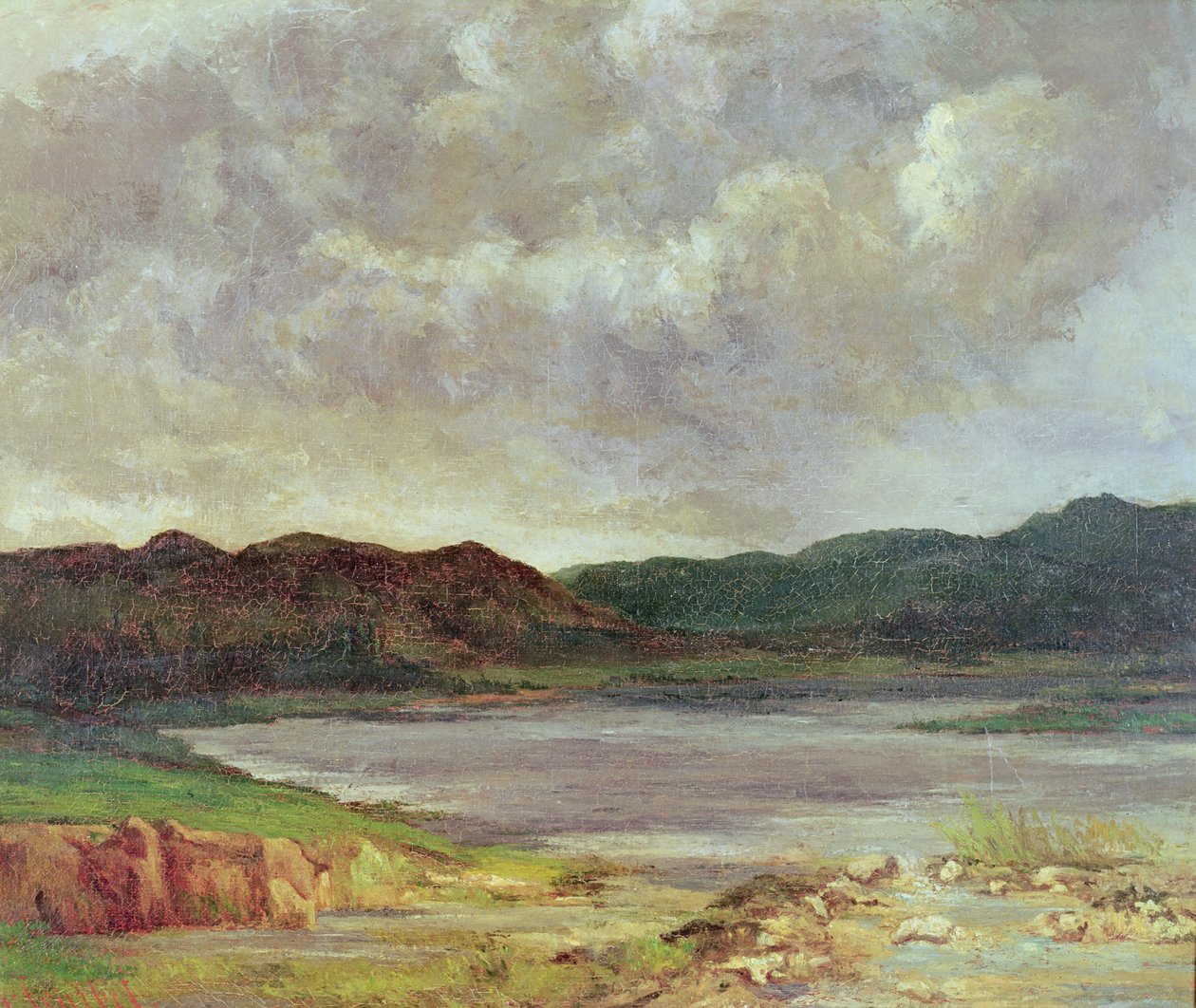 Het Zwarte Meer door Gustave Courbet