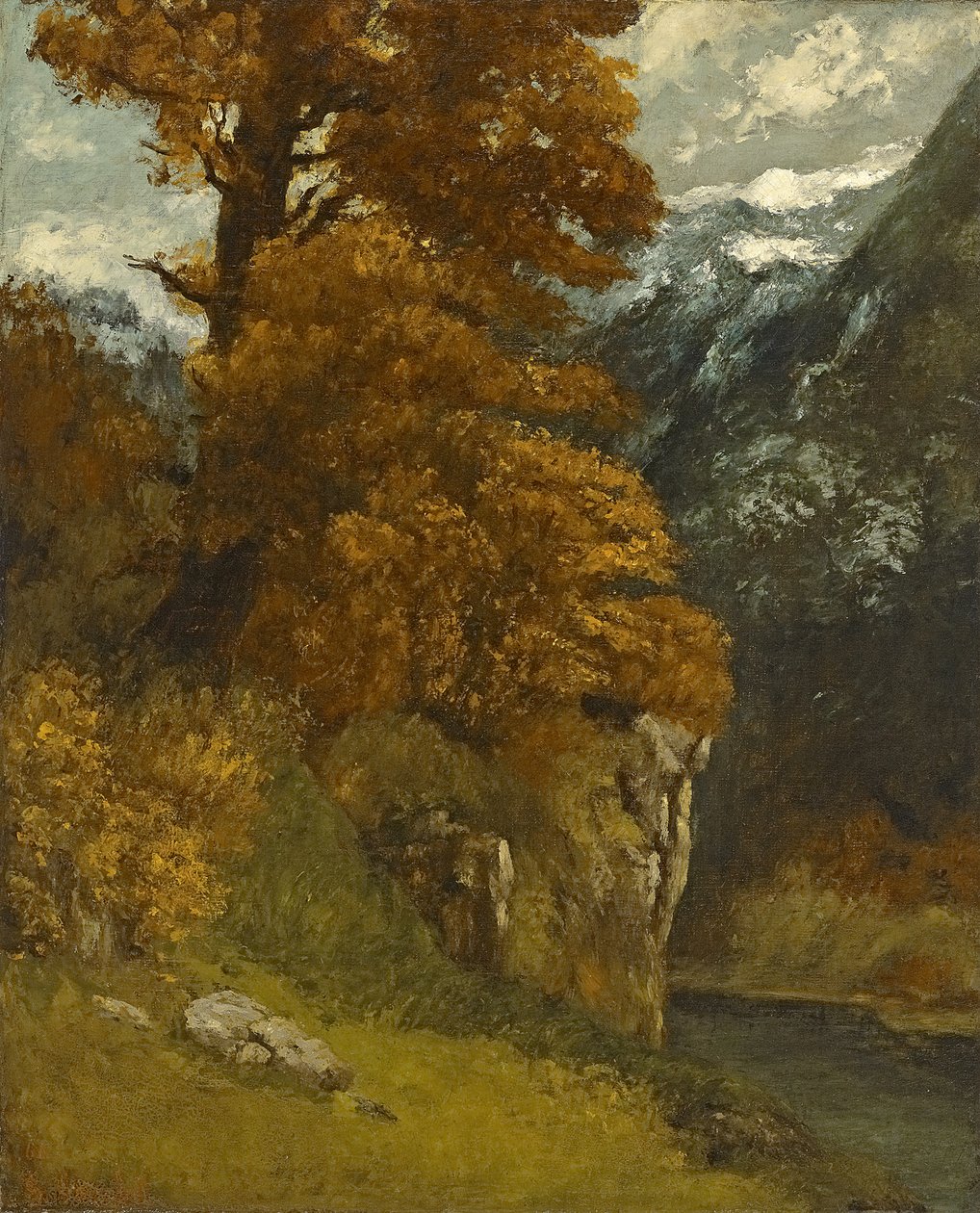 De Kloof bij Ornans, 1866 door Gustave Courbet
