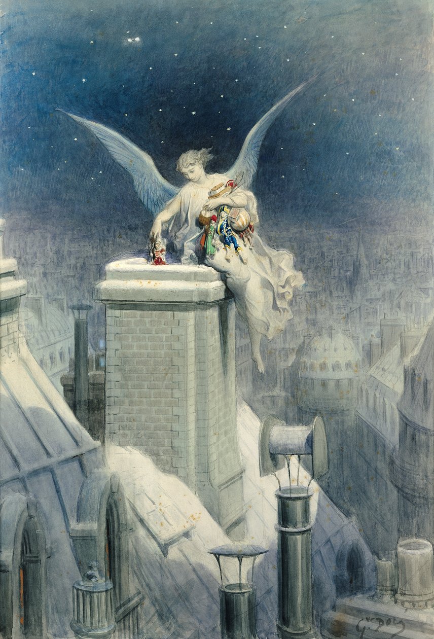 Kerstavond door Gustave Dore