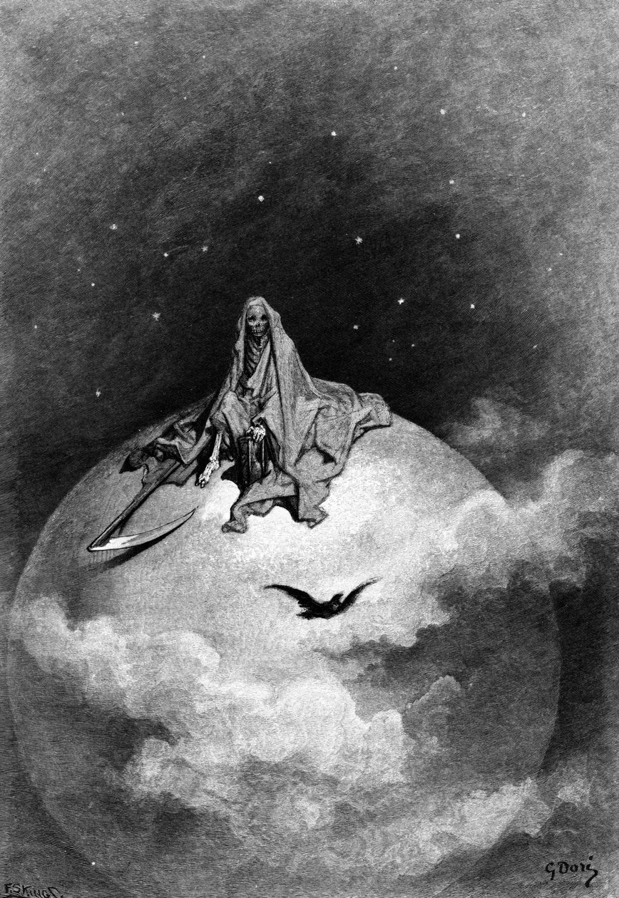 Illustratie uit Edgar Allan Poe