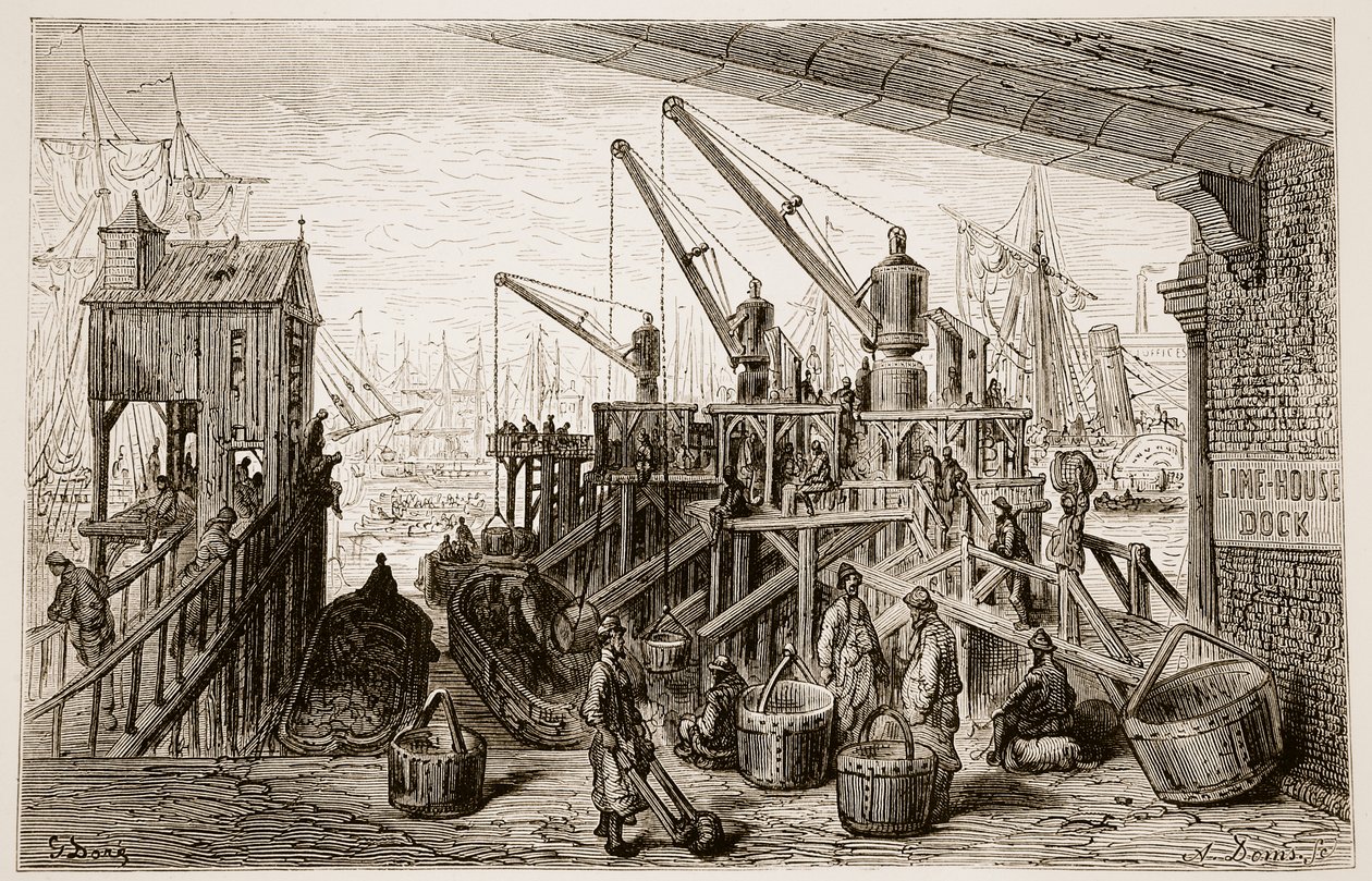 Limehouse Dock, uit 