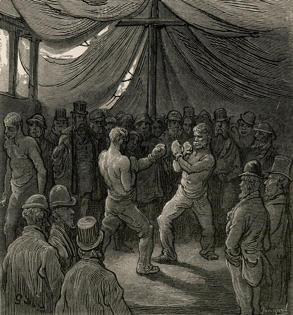 Het Prijsgevecht, 1872 door Gustave Dore