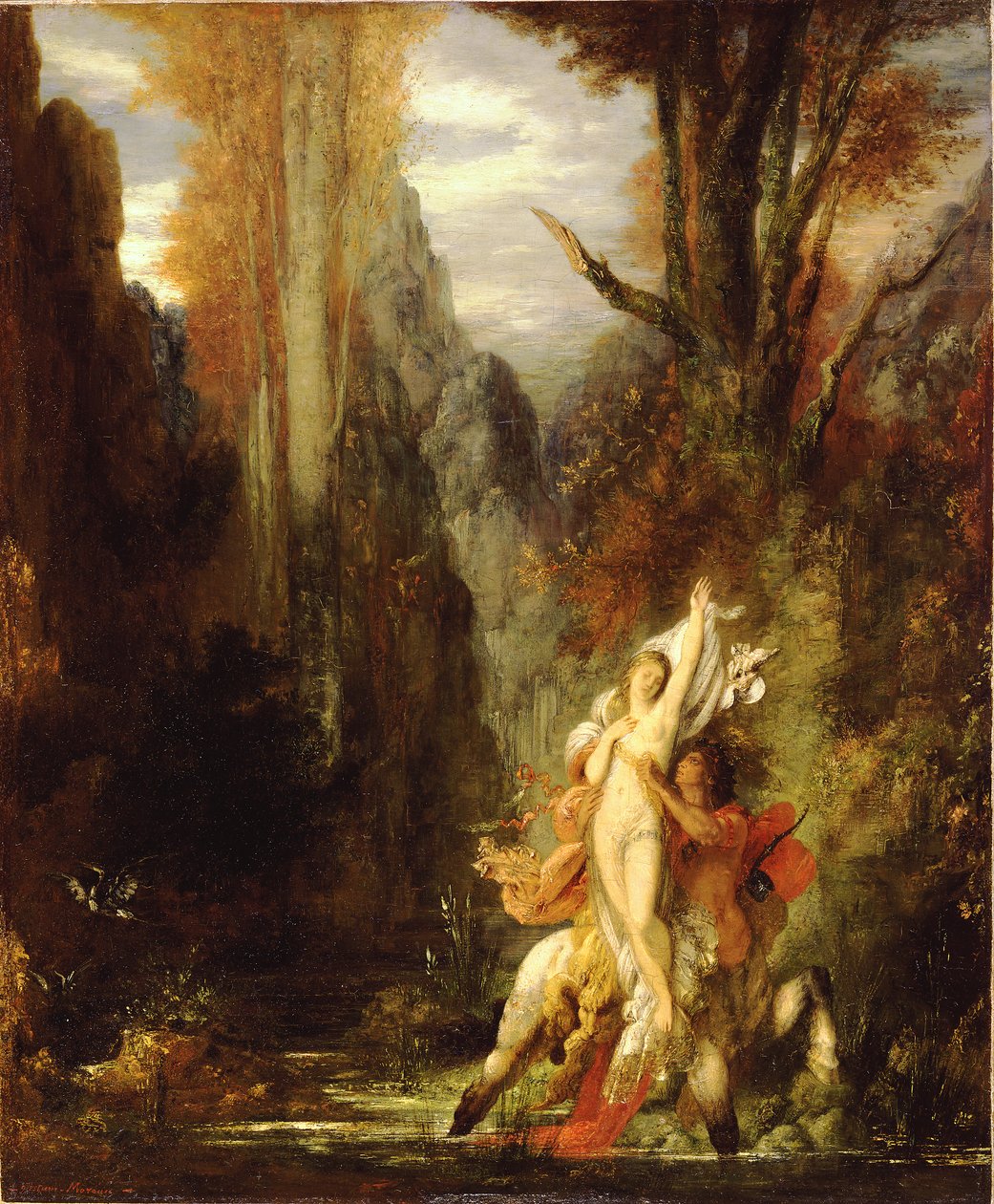 Dejanira (Herfst), ca. 1872-3 door Gustave Moreau