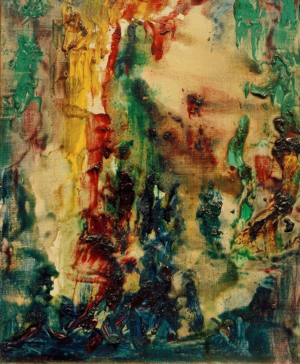 Zonder titel (kleurenschets) door Gustave Moreau