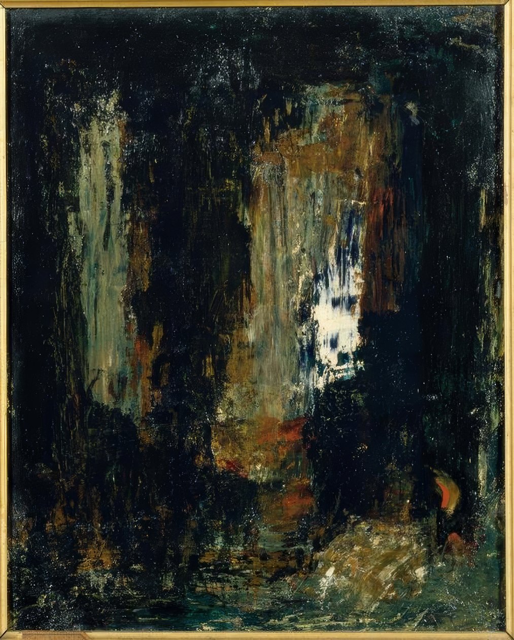 Zonder titel (kleurstudie) door Gustave Moreau