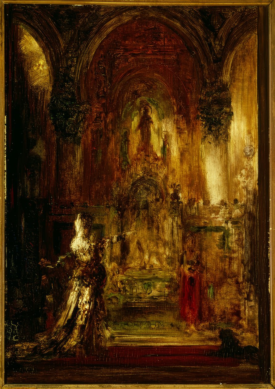 Salome danst voor Herodes door Gustave Moreau