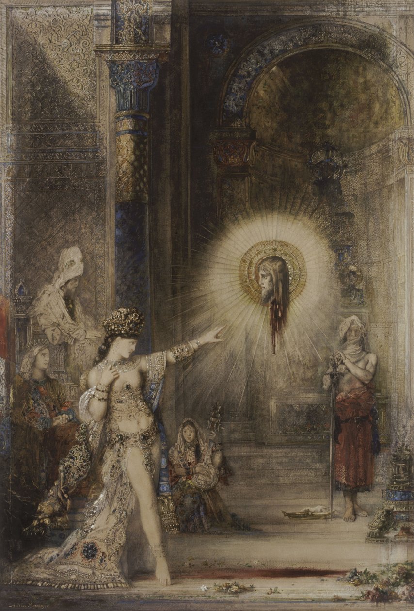 De verschijning door Gustave Moreau