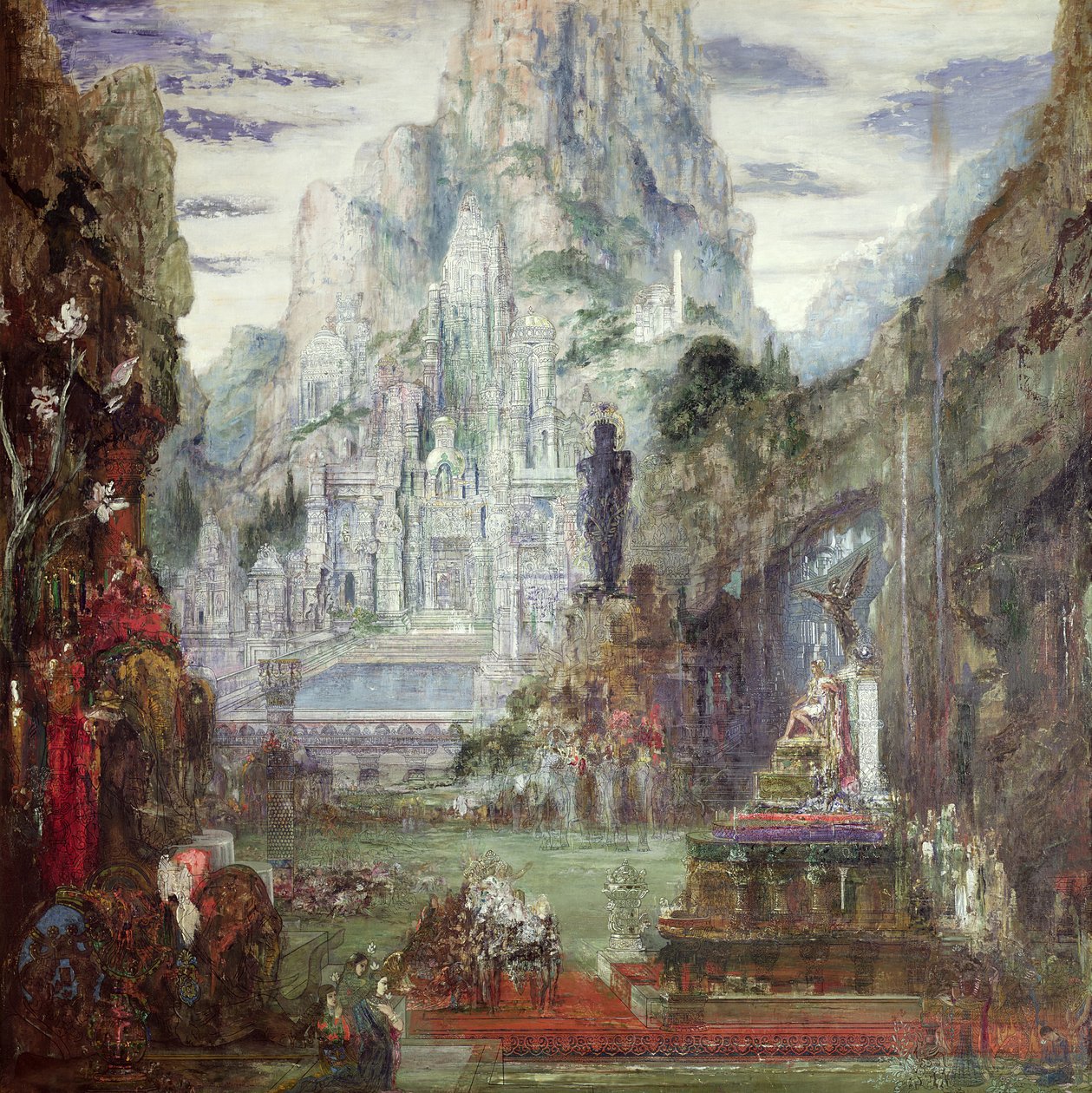 De Triomf van Alexander de Grote (356-323 v.Chr.) door Gustave Moreau
