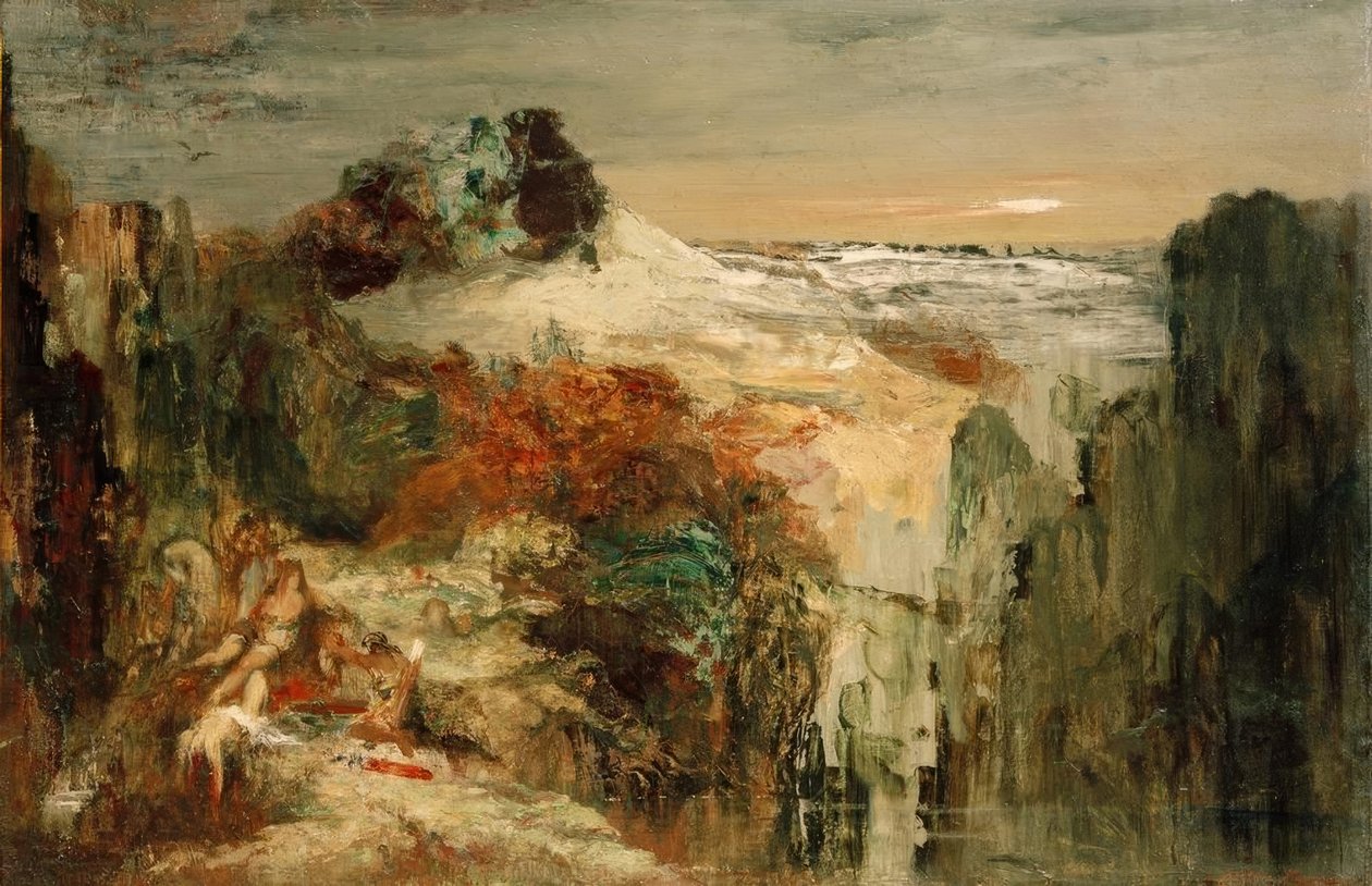 Tomyris en Kyros door Gustave Moreau