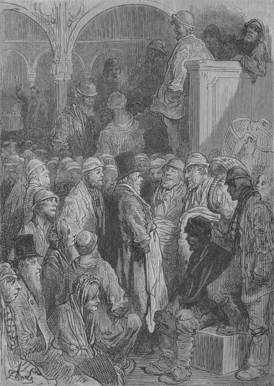 De Grote Bonzen Van De Kleine Handel door Gustave after Dore