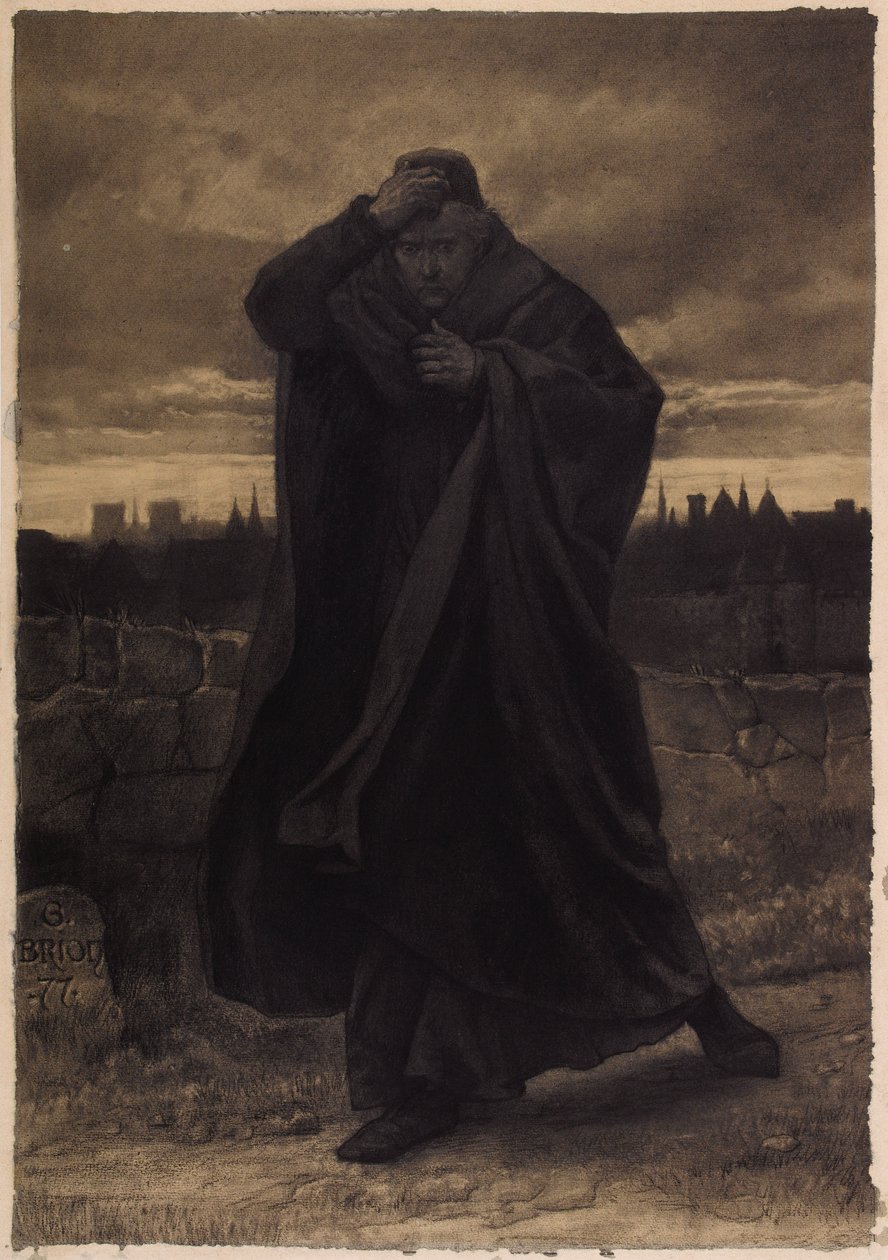 Claude Frollo. door Gustave Brion