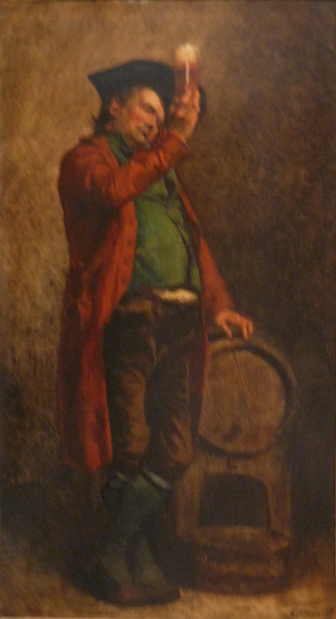De drinker door Gustave Brion