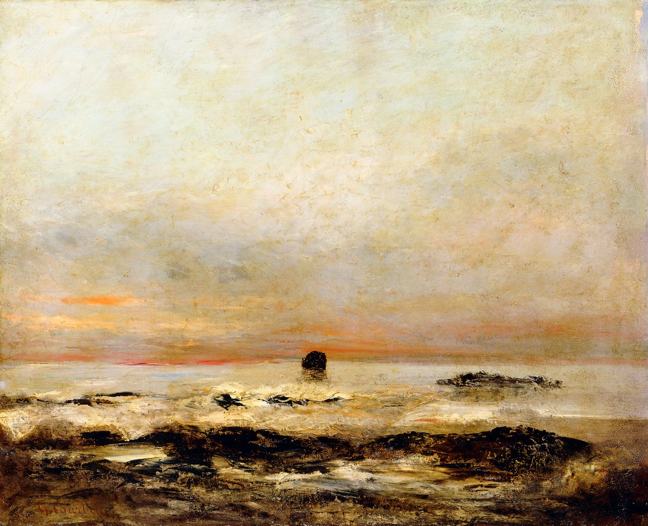 Marine door Gustave Courbet